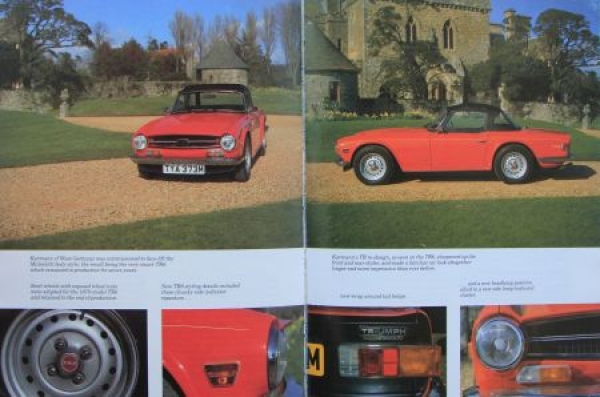Robson "Triumph TRs - The complet story" Triumph Carhistory 1991 (7189)